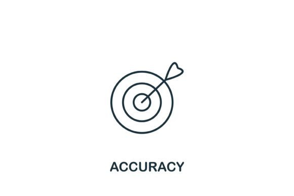 Accuracy Icon: A Simple Line Element for Enhanced Visual Clarity