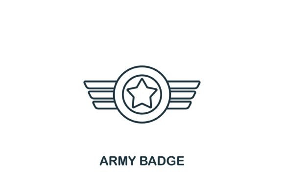 Army Badge Icon: A Versatile Symbol for Modern Design