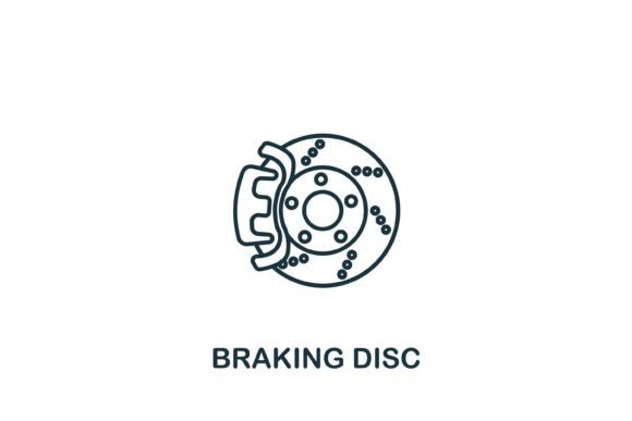 Braking Disc Icon: A Versatile Element for Modern Design and Communication