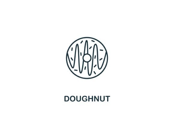 Enhance Your Designs with the Versatile Doughnut Icon
