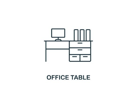 Enhancing Visual Communication with the Office Table Icon