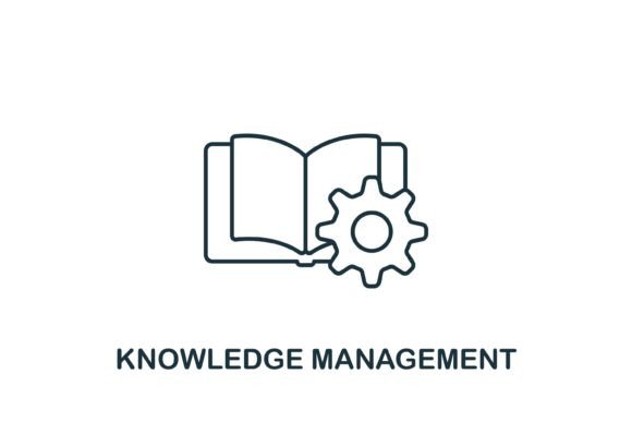 Strategic Use of Knowledge Management Icon for Enhanced Decision-Making and Productivity
