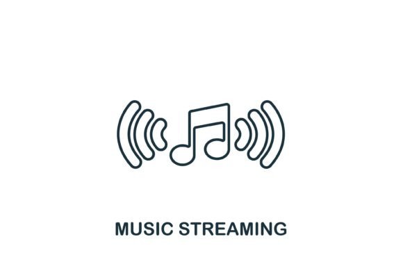 Strategic Use of Music Streaming Icon for Enhanced Branding and User Experience
