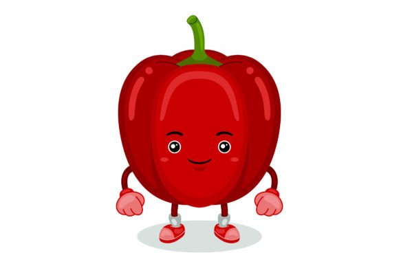 Unleash Creativity with the Cute Red Pepper Mascot Character Vector