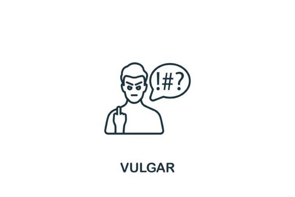 Vulgar Icon: A Bold and Versatile Protest Symbol for Modern Design